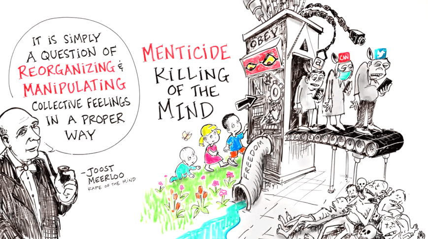 La paura come leva per una psicosi di massa￼