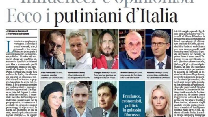 Il caso dei "putiniani", una questione di "repressione e civiltà"